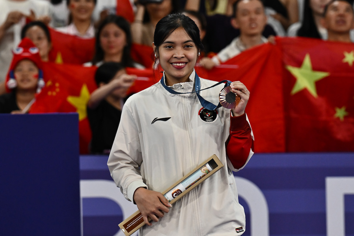 Indonesia Olympic Commitee - Gregoria Mariska Tunjung Cahyaningsih Paris Achievement 