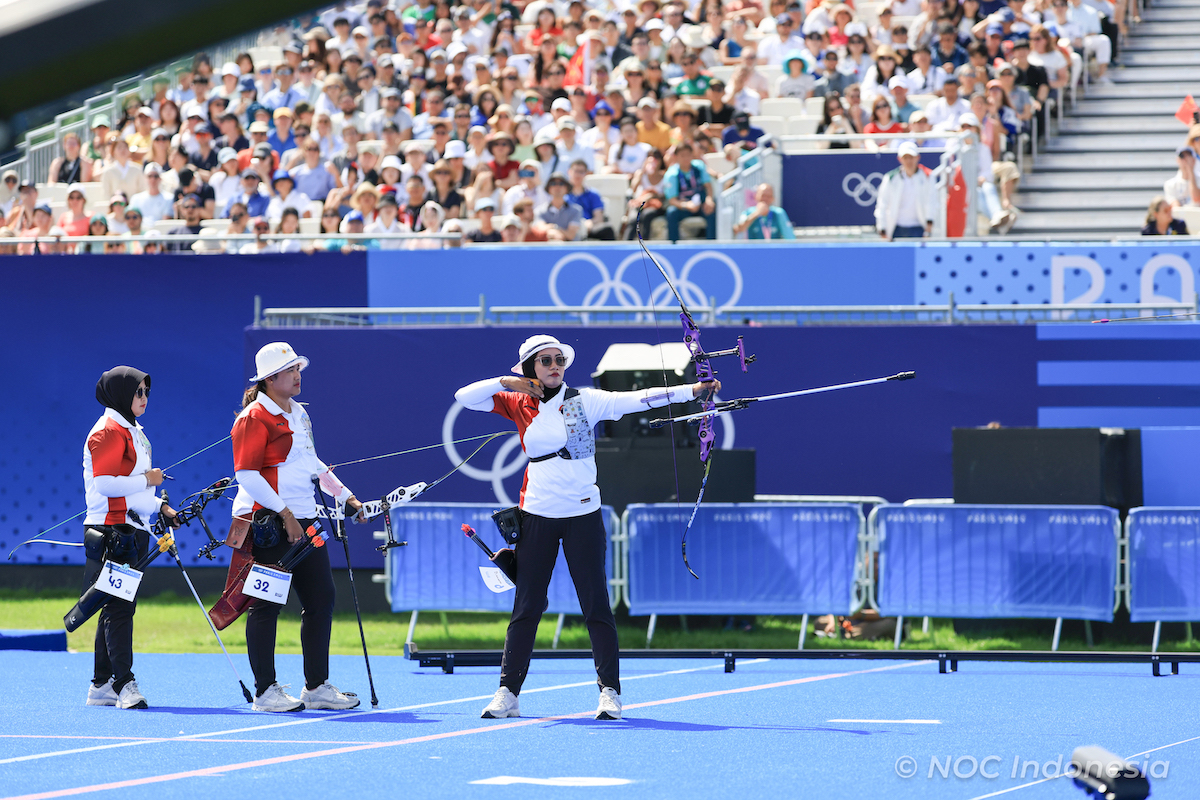 Indonesia Olympic Commitee - Rezza Octavia Paris Achievement 