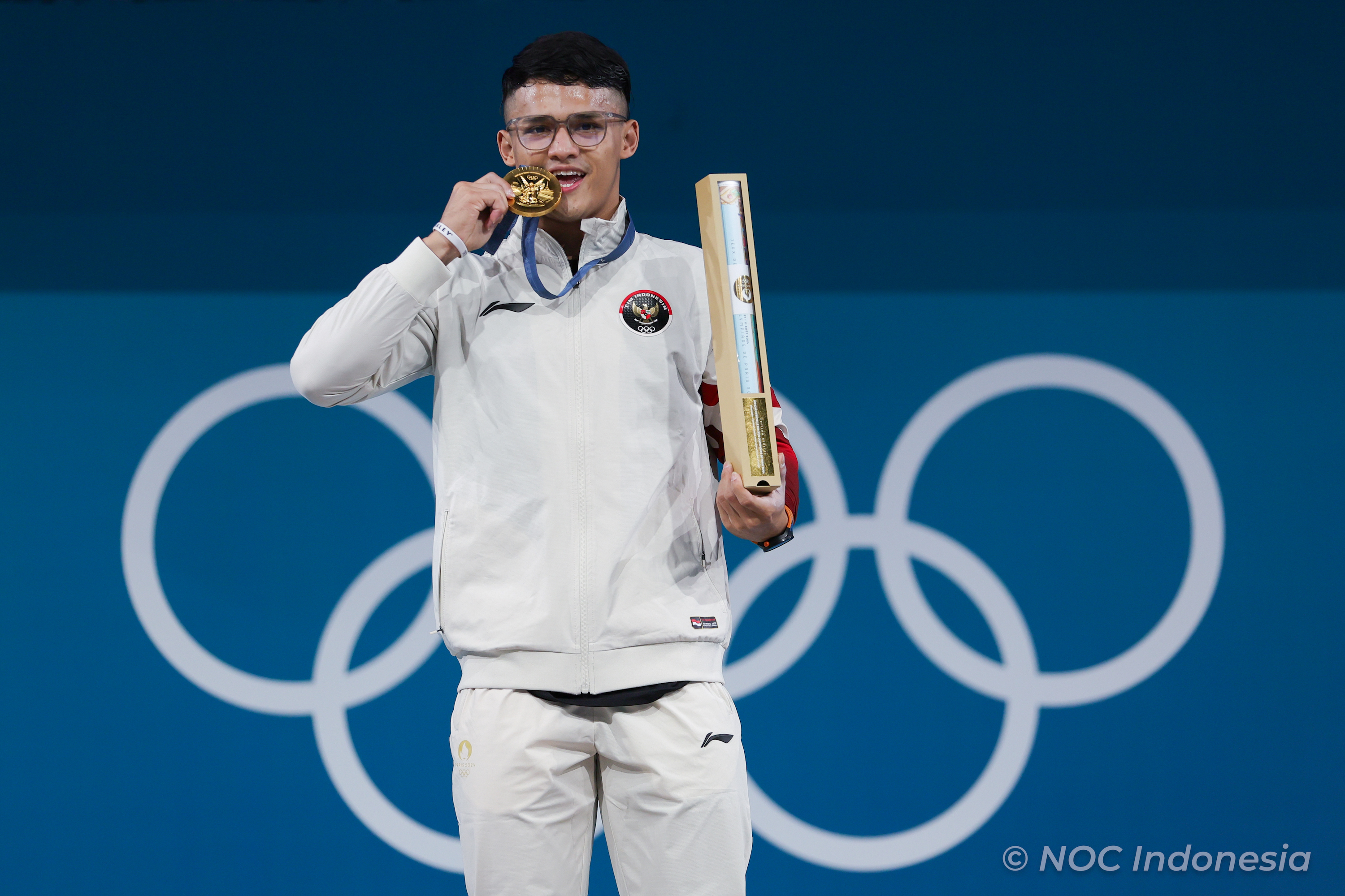 Indonesia Olympic Commitee - Rizki Juniansyah Paris Achievement 