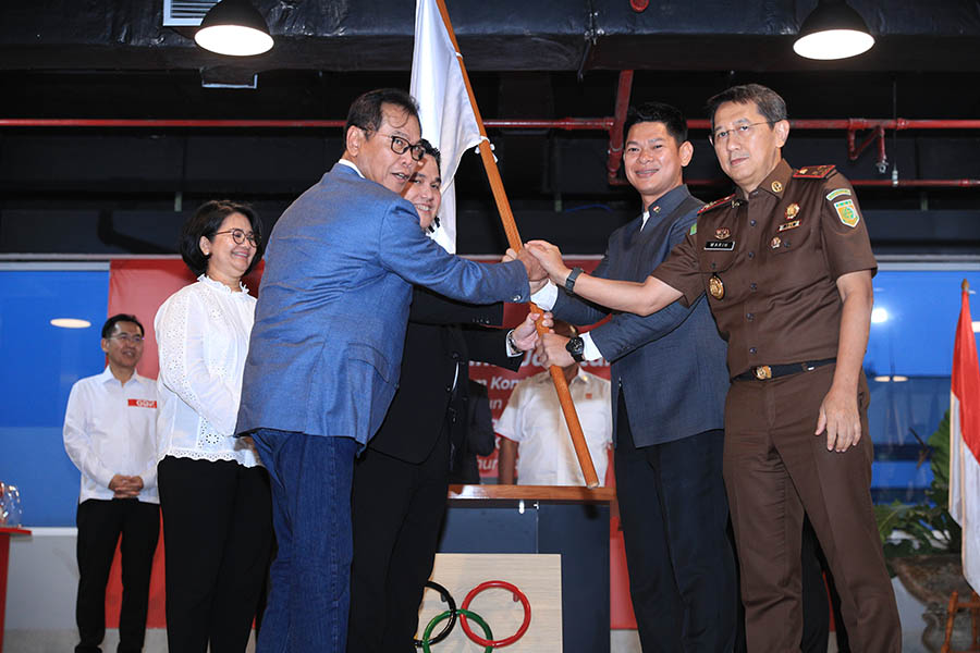 Indonesia Olympic Commitee - Inauguration of the Indonesian Olympic Committee Officials