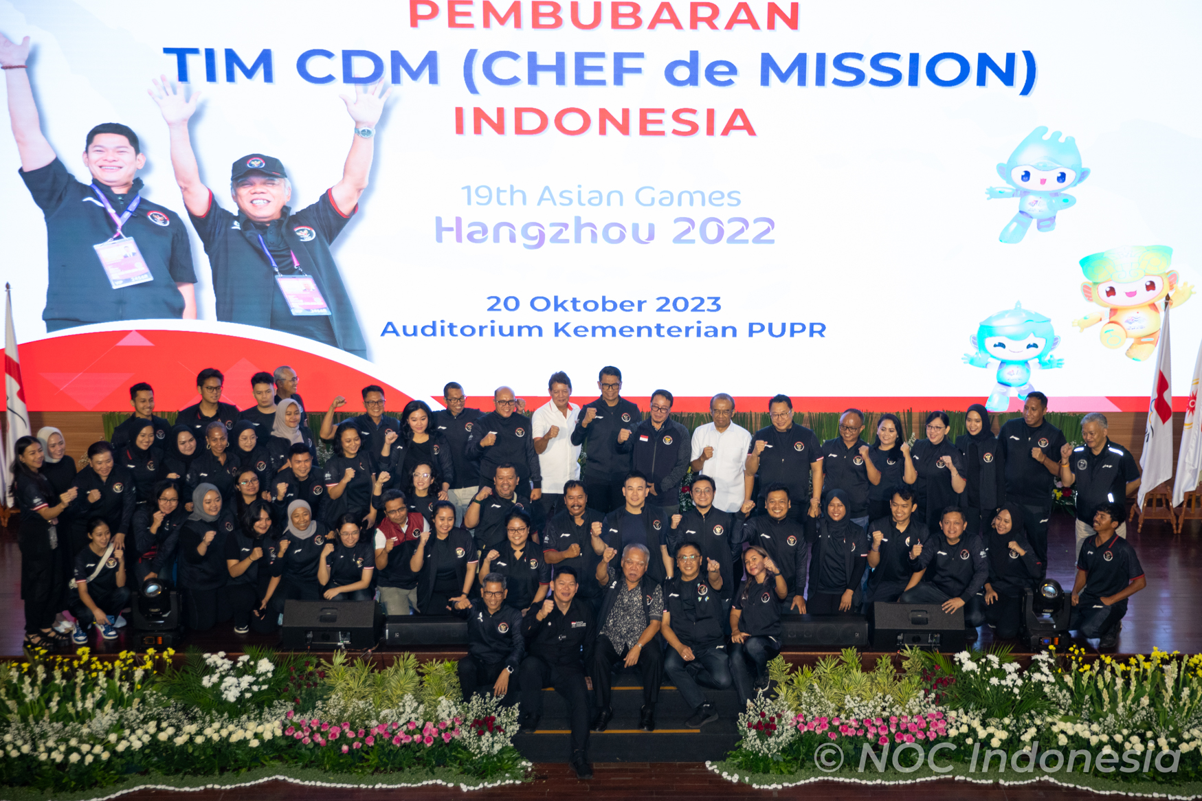 Indonesia Olympic Commitee - Disbandment of the 2022 Hangzhou Asian Games Chef de Mission Team