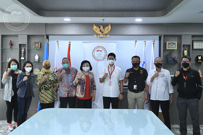 Indonesia Olympic Commitee - Sports Psychologist Association Visits NOC Indonesia