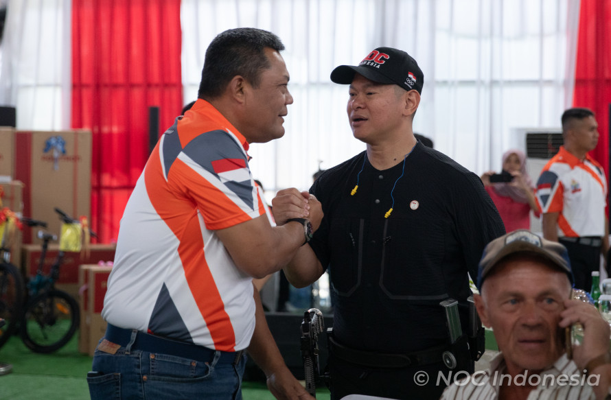 Ketua Raja Sapta Oktohari Hadiri Pembukaan Kejuaraan Menembak Tingkat Nasional Gubernur DKI Jakarta Cup 2023