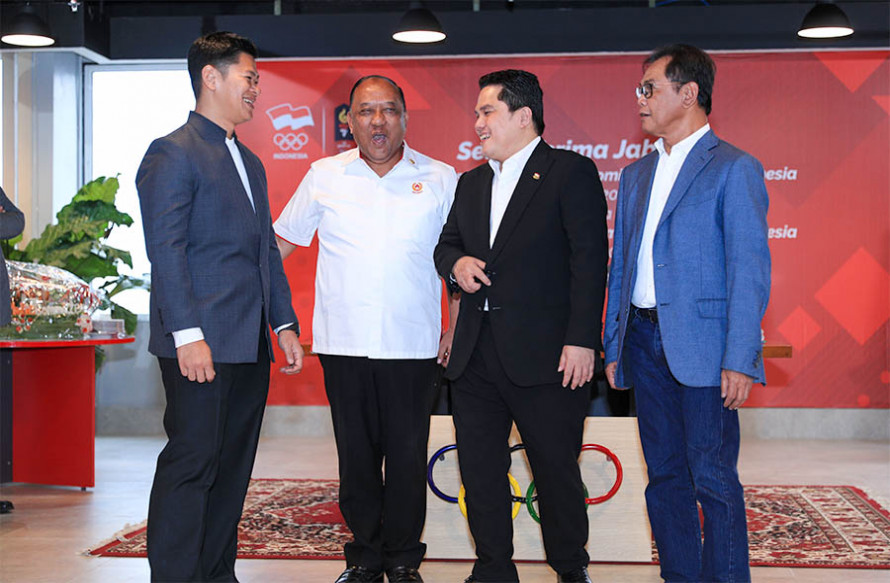 Serah Terima Jabatan Komite Olimpiade Indonesia 2019-2023