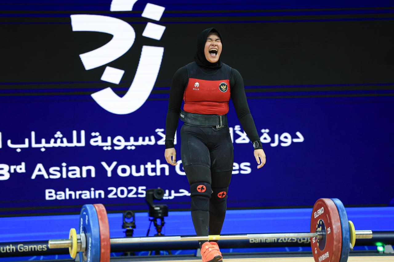 Indonesia Olympic Commitee - Alyamaulida Wins Two Bronze Medals at the 2025 Asian Youth Games in Bahrain