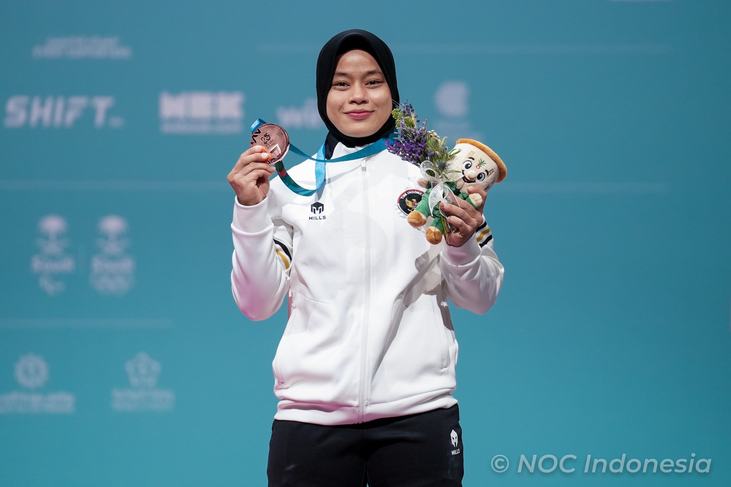 Indonesia Olympic Commitee - Fighting Spirit Shines — Nadita Aprilia Wins Bronze at the Islamic Solidarity Games 2025