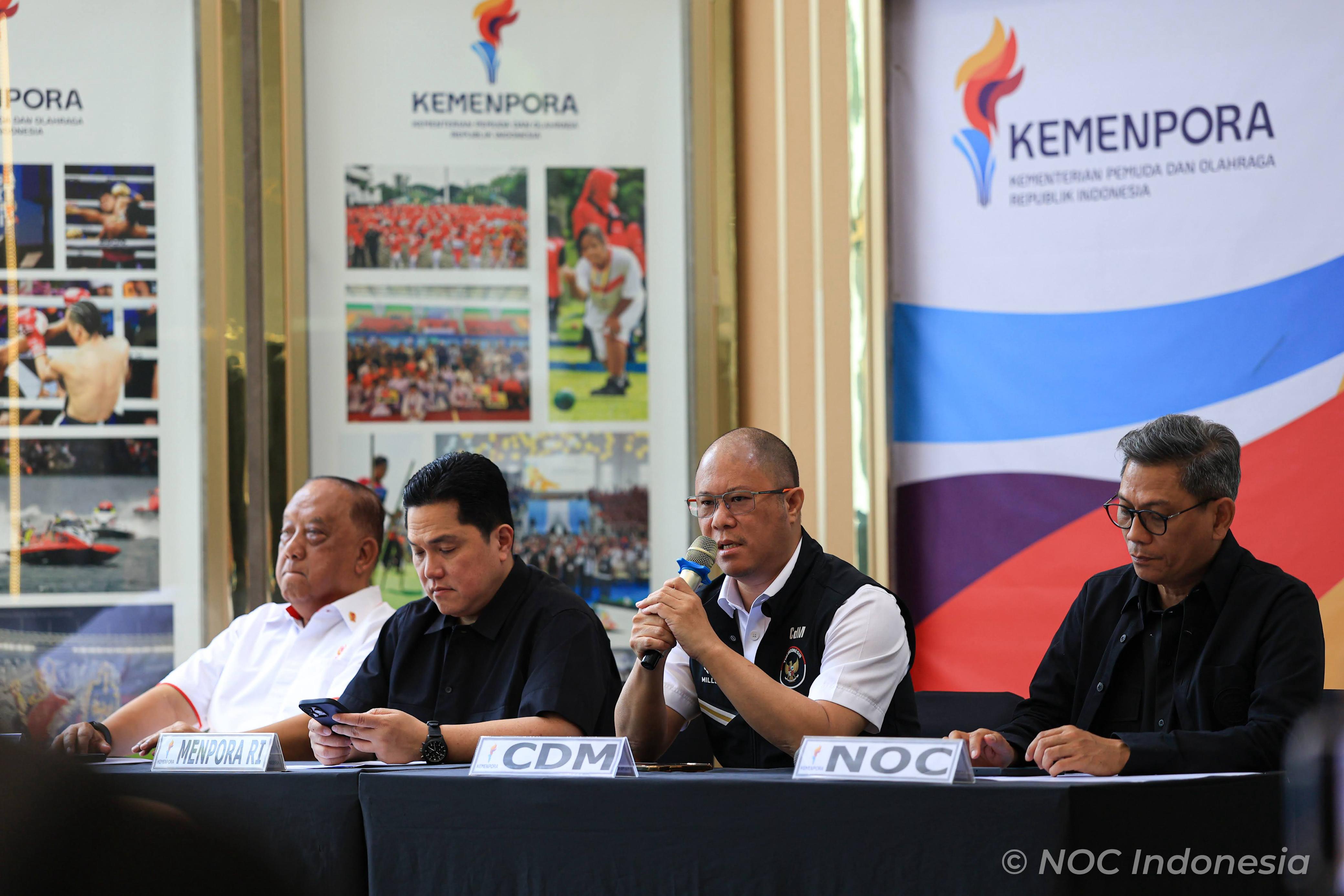 Indonesia Olympic Commitee - CdM Bayu Confident Indonesia Will Excel at the 2025 Thailand SEA Games