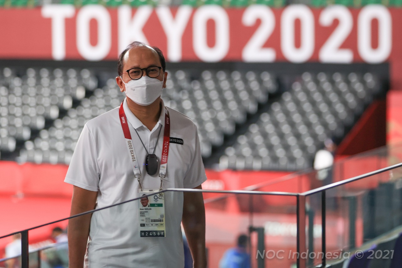 Indonesia Olympic Commitee - Rosan: Indonesian athletes will do their best on the final day
