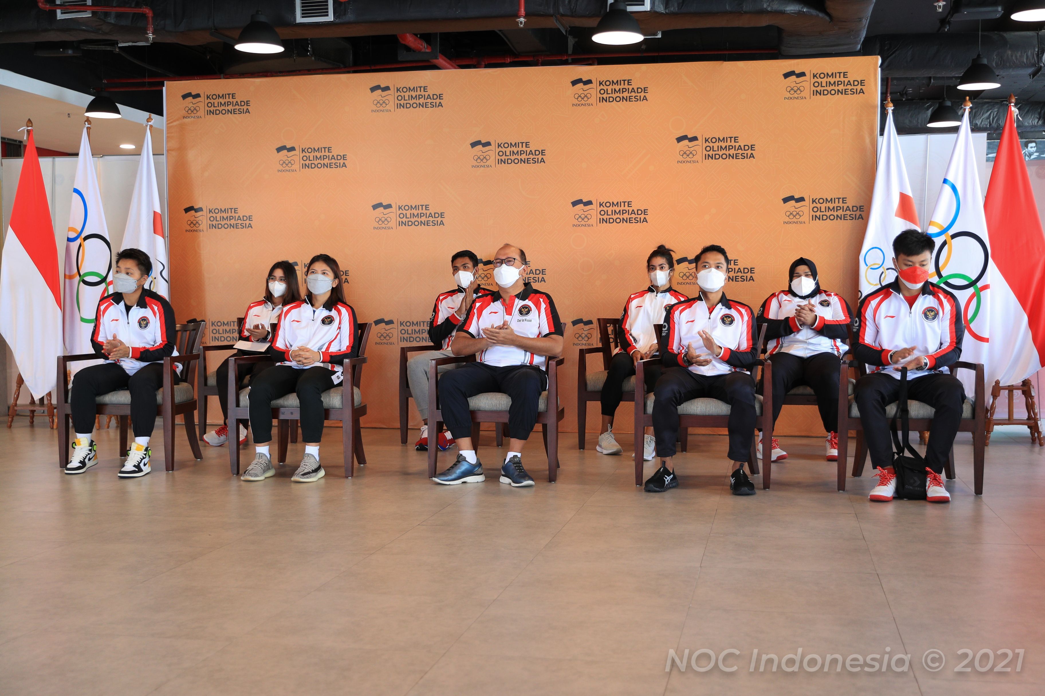Indonesia Olympic Commitee - Team Indonesia CdM: "Athletes' health is the priority"