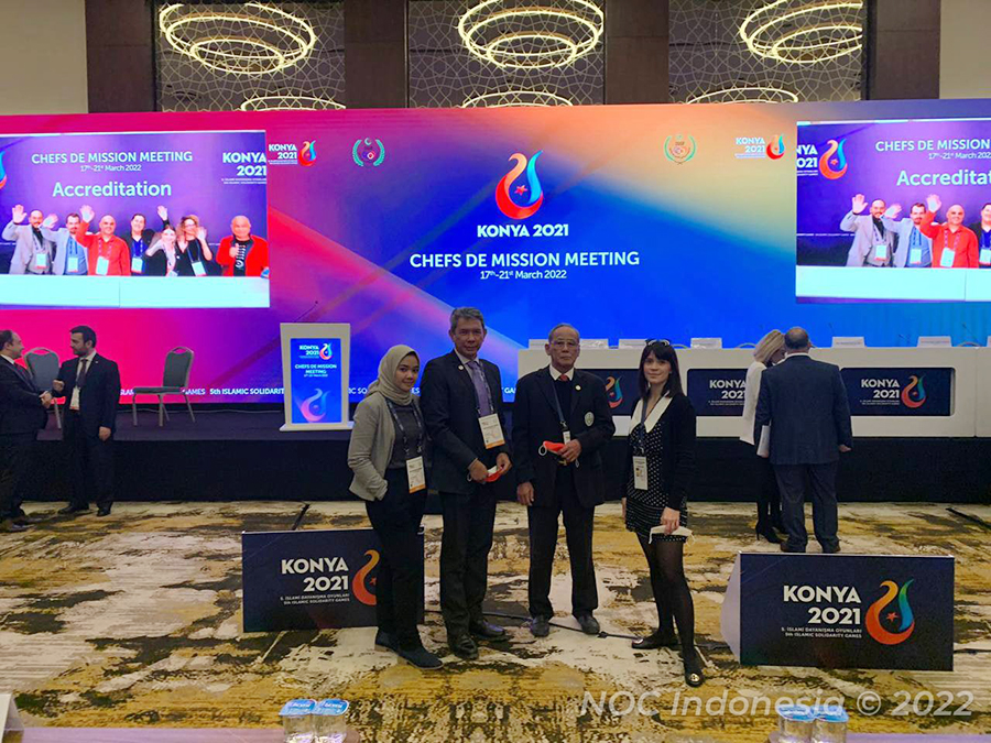 Indonesia Olympic Commitee - NOC Indonesia Delegation Attends Islamic Solidarity Games Meeting