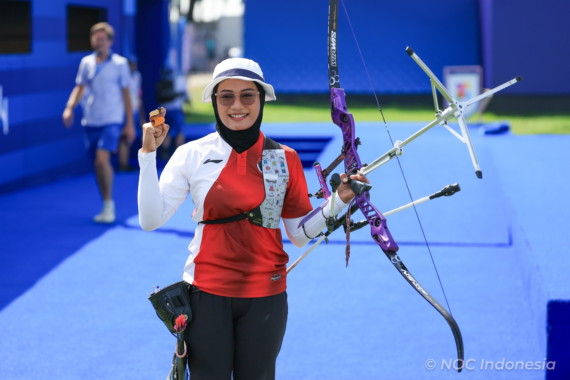 Indonesia Olympic Commitee - Diananda Choirunisa Qualifies for the 1/8 Elimination Round of the Paris 2024 Olympic Games