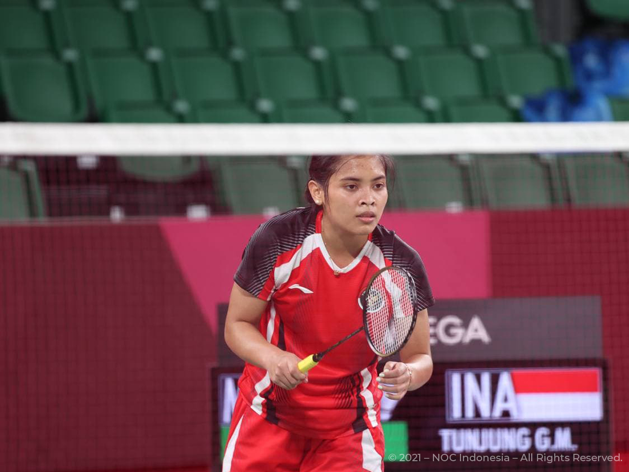 Indonesia Olympic Commitee - Gregoria aces first test