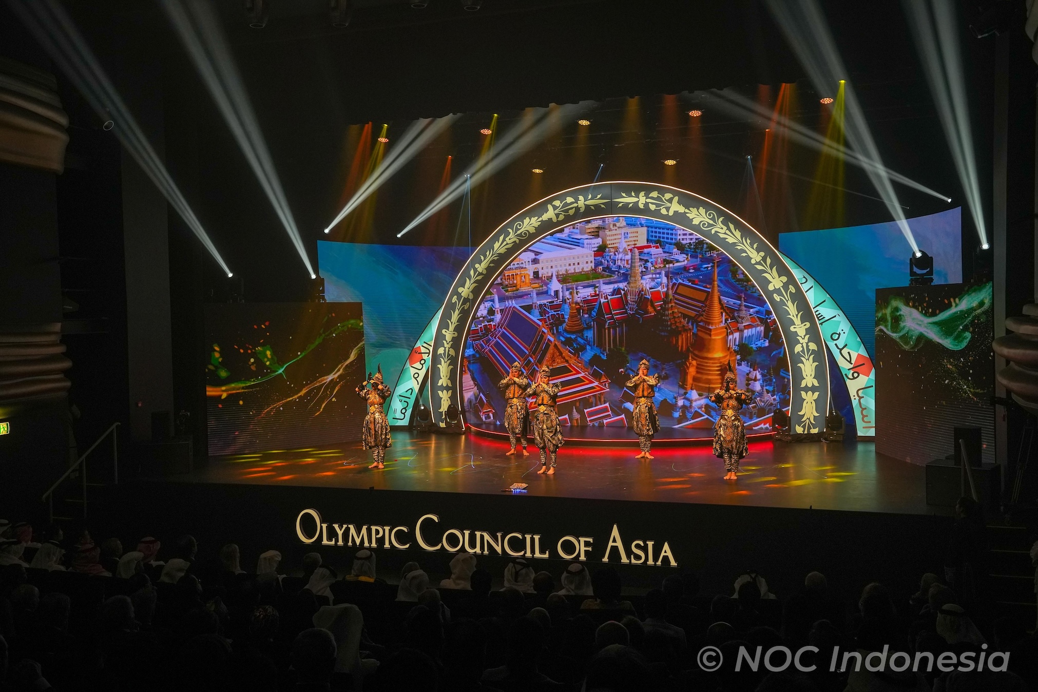 Indonesia Olympic Commitee - Indonesia Shines at the Heart of Asia: Pencak Silat Becomes the Face of Cultural Diplomacy at the OCA General Assembly 2025