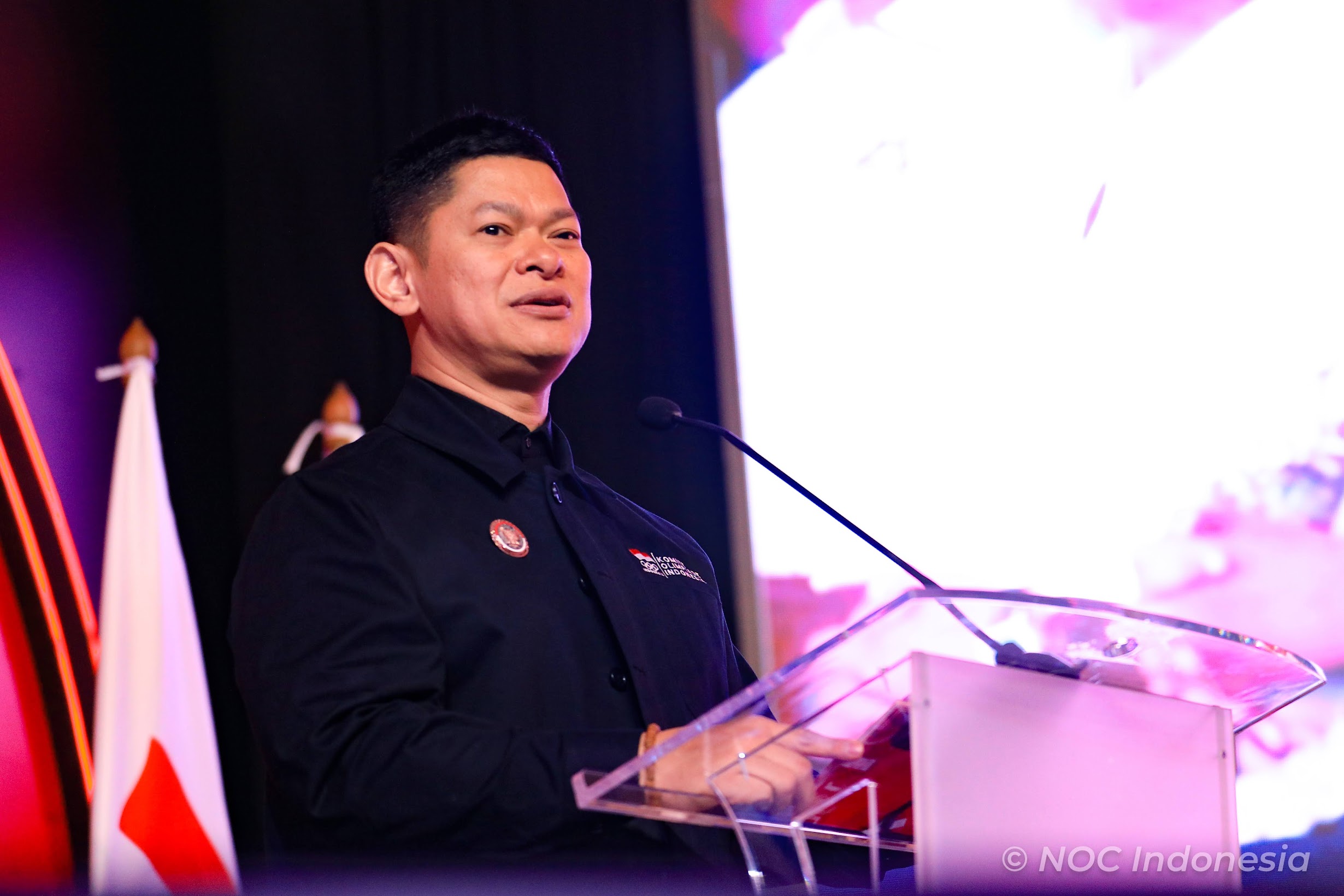 Indonesia Olympic Commitee - President of NOC Indonesia: Our Focus is the Red and White on the World Stage