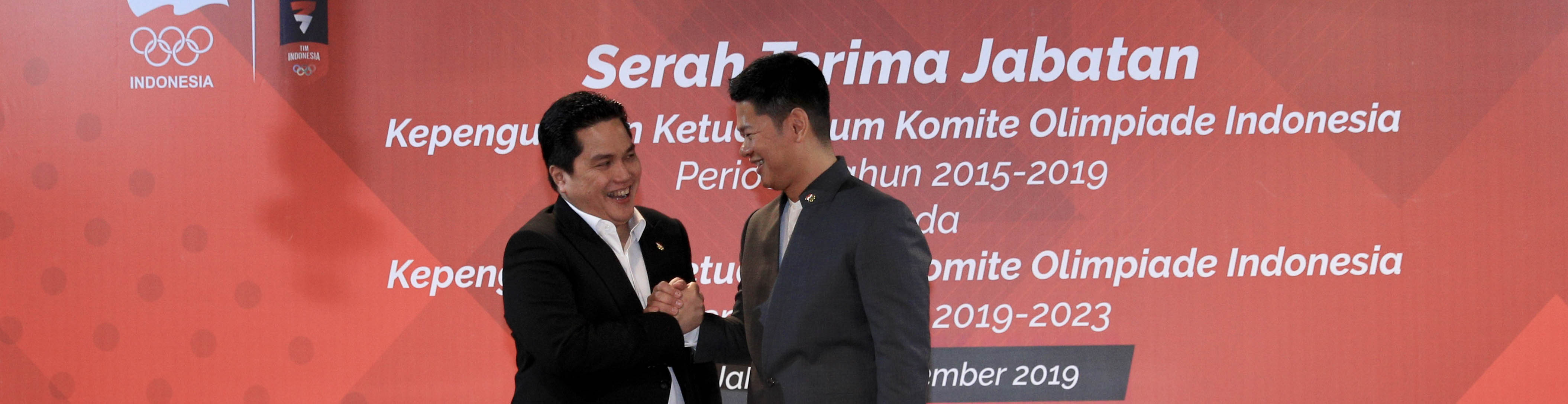 Indonesia Olympic Commitee - Raja Sapta Oktohari Officially Inaugurated as KOI President