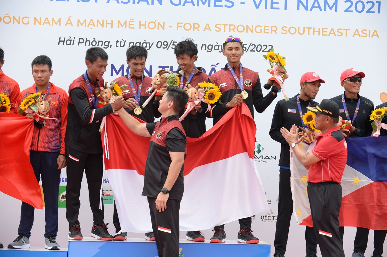 Indonesia Olympic Commitee - The Sweet Taste of Gold for Rowing Team