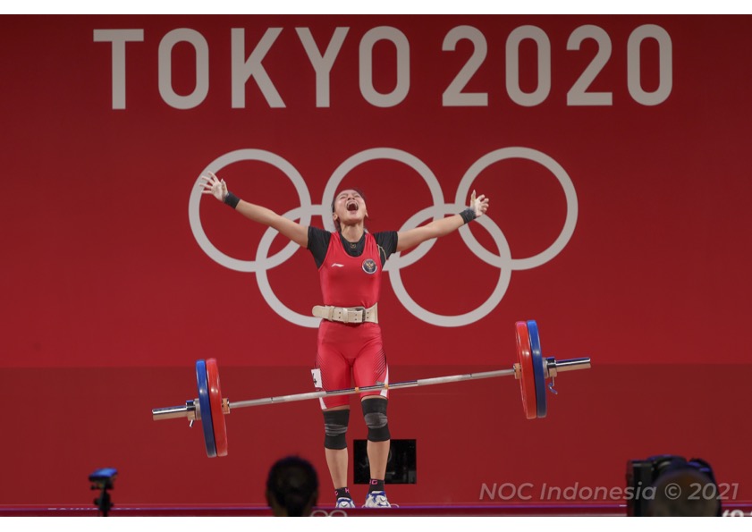 Indonesia Olympic Commitee - Windy Cantika wins Indonesia's first medal at Tokyo 2020