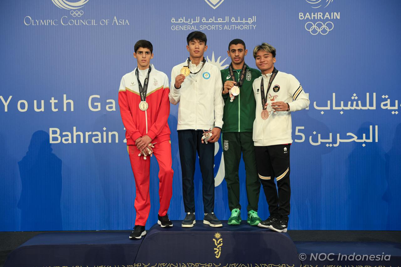 Indonesia Olympic Commitee - MMA Contributes Four Bronze Medals for Team Indonesia at the Asian Youth Games Bahrain 2025
