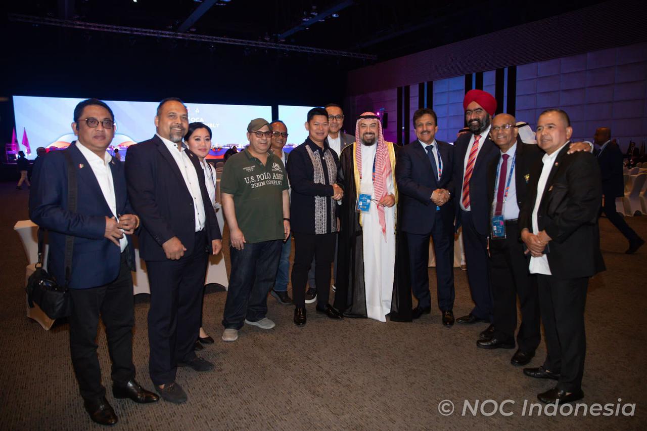 NOC Indonesia Congratulates Elected OCA President Sheikh Talal Al-Sabah - Indonesia Olympic Commitee