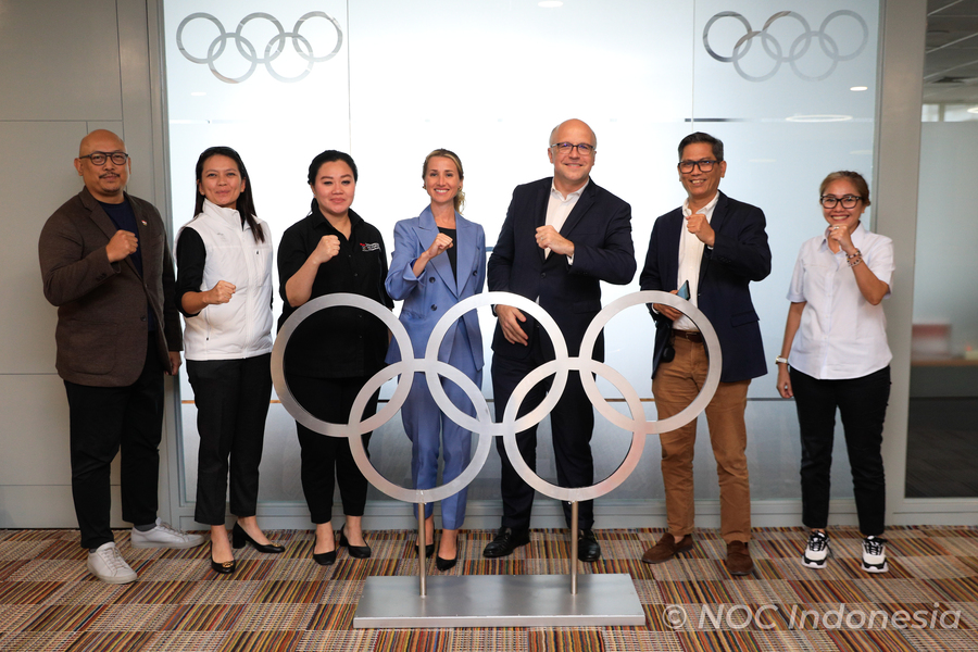 Indonesia Olympic Commitee - Indonesia Collaborates with French Embassy to Promote Paris 2024