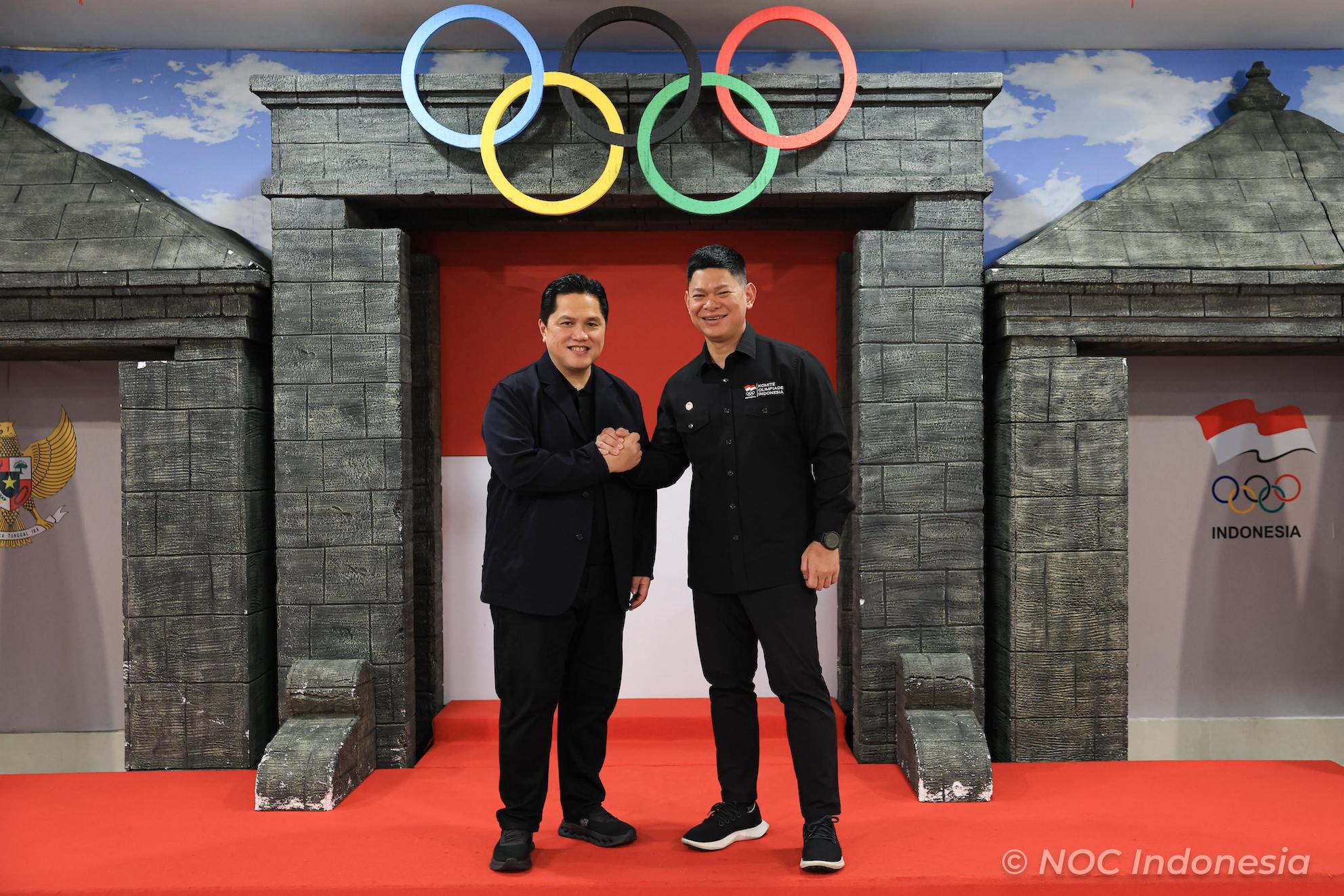 Indonesia Olympic Commitee - NOC Indonesia and Ministry of Youth and Sports Strengthen Synergy for 2025 Thailand SEA Games Preparation