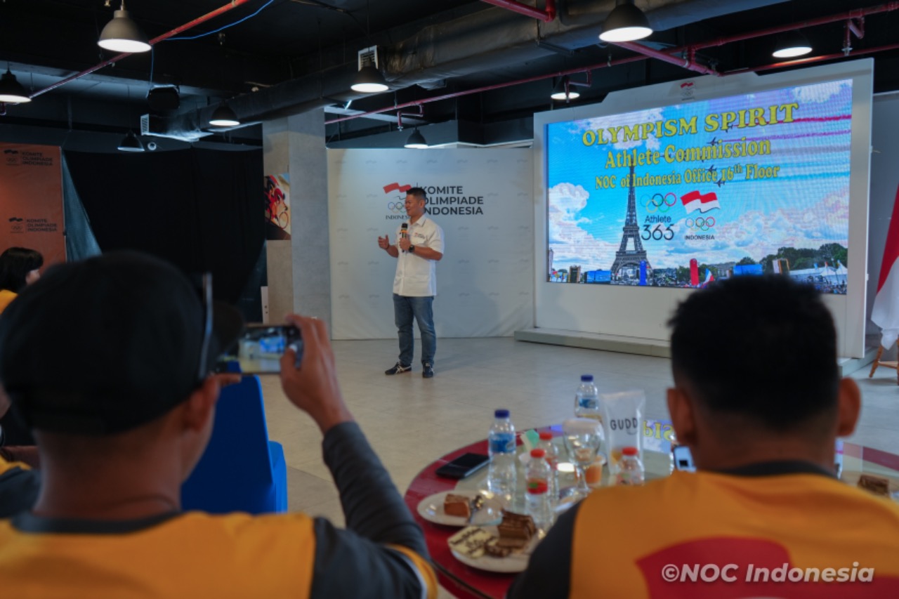 NOC Indonesia Collaborates with IOA to Help Change Athletes' Mindset - Indonesia Olympic Commitee