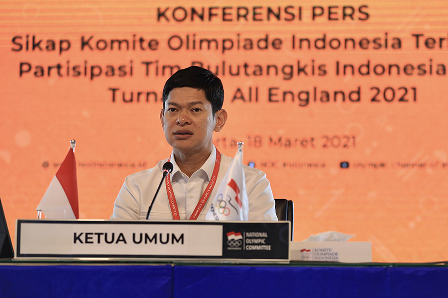 Indonesia Olympic Commitee - All England Incident Hurts Us Deeply, Says Okto