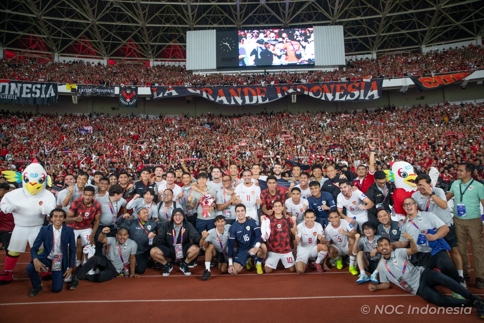 NOC Indonesia Supports PSSI’s Steps for the Indonesian National Team - Indonesia Olympic Commitee