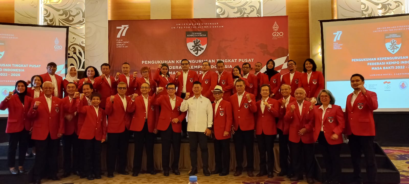 Kempo dreams of Olympic Inclusion - Indonesia Olympic Commitee