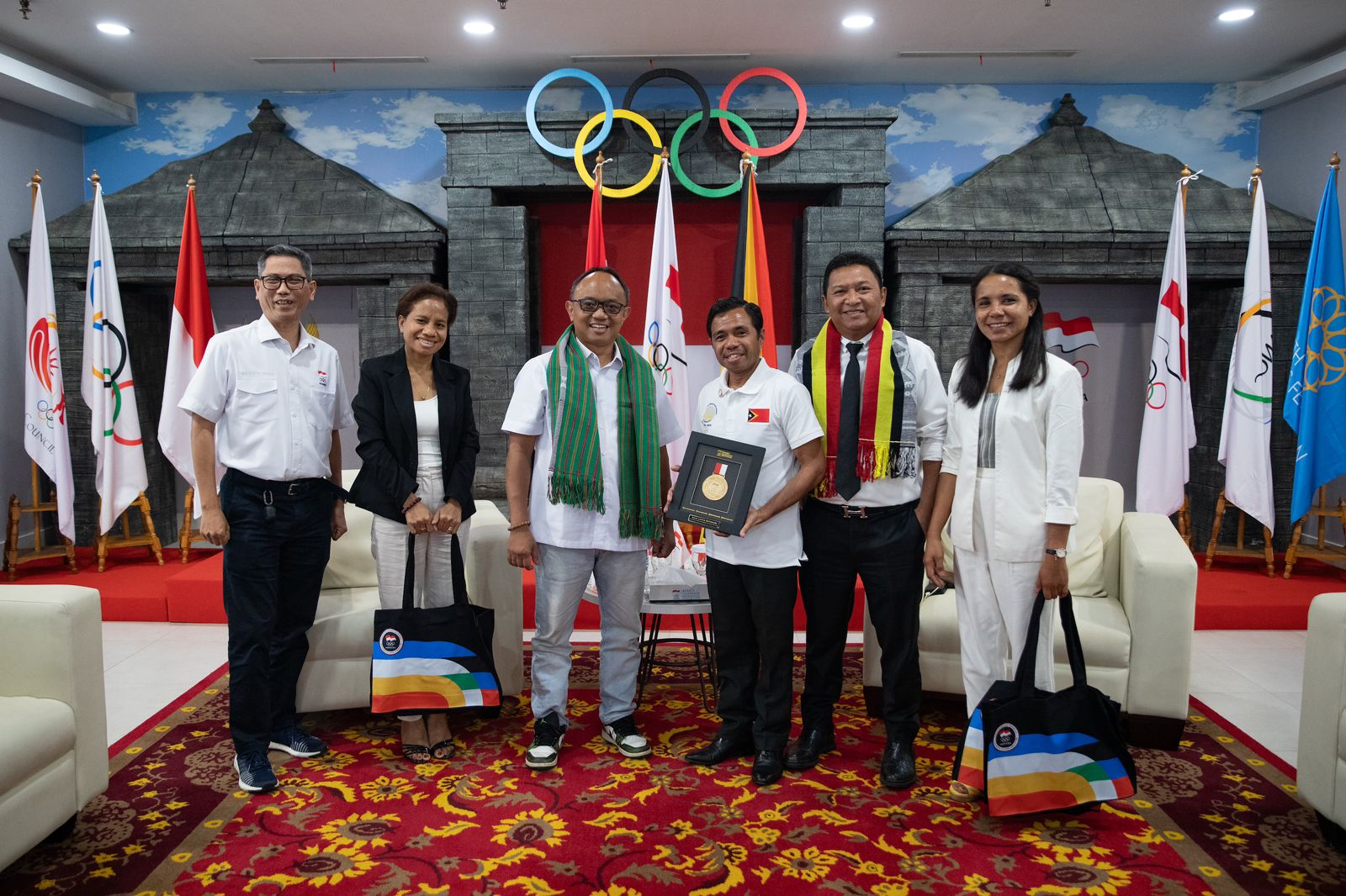 NOC Indonesia Welcomes NOC Timor Leste - Indonesia Olympic Commitee