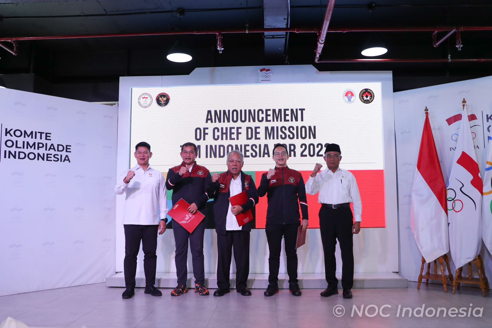 Indonesia Olympic Commitee - NOC Indonesia confirm Chef de Missions for 2023 events
