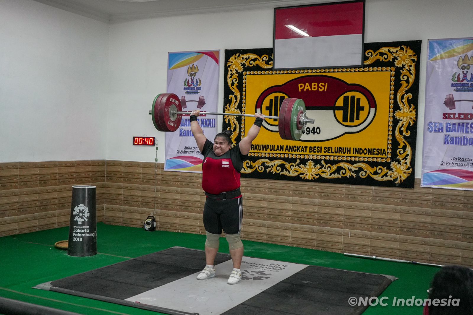 Indonesia Olympic Commitee - NOC Indonesia believes new weightlifting stars will emerge in SEA Games Cambodia