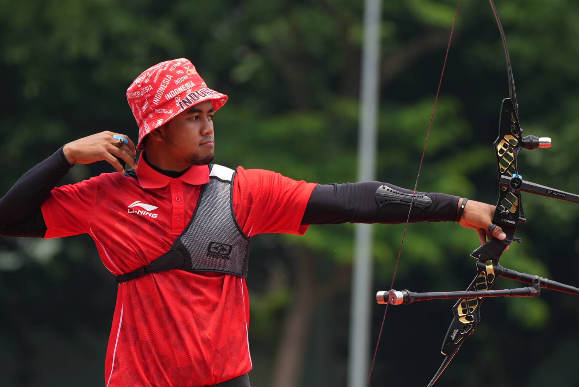 Indonesia came from behind to win the gold medal in Men's Recurve - Indonesia Olympic Commitee