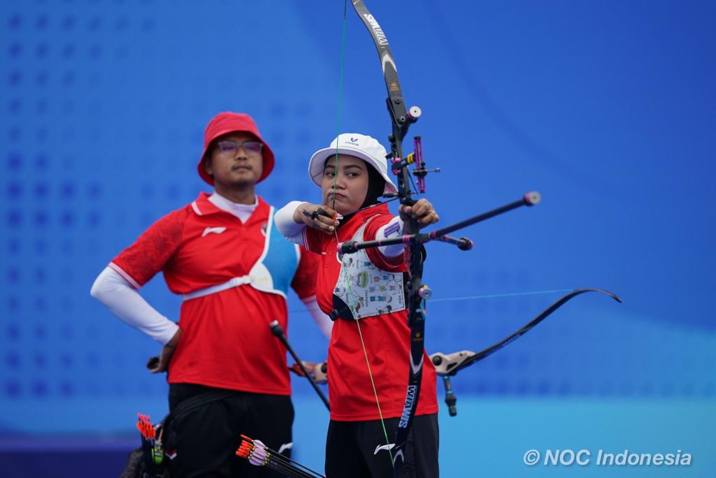 Bronze medal and Paris 2024 berth secured in Archery - Indonesia Olympic Commitee