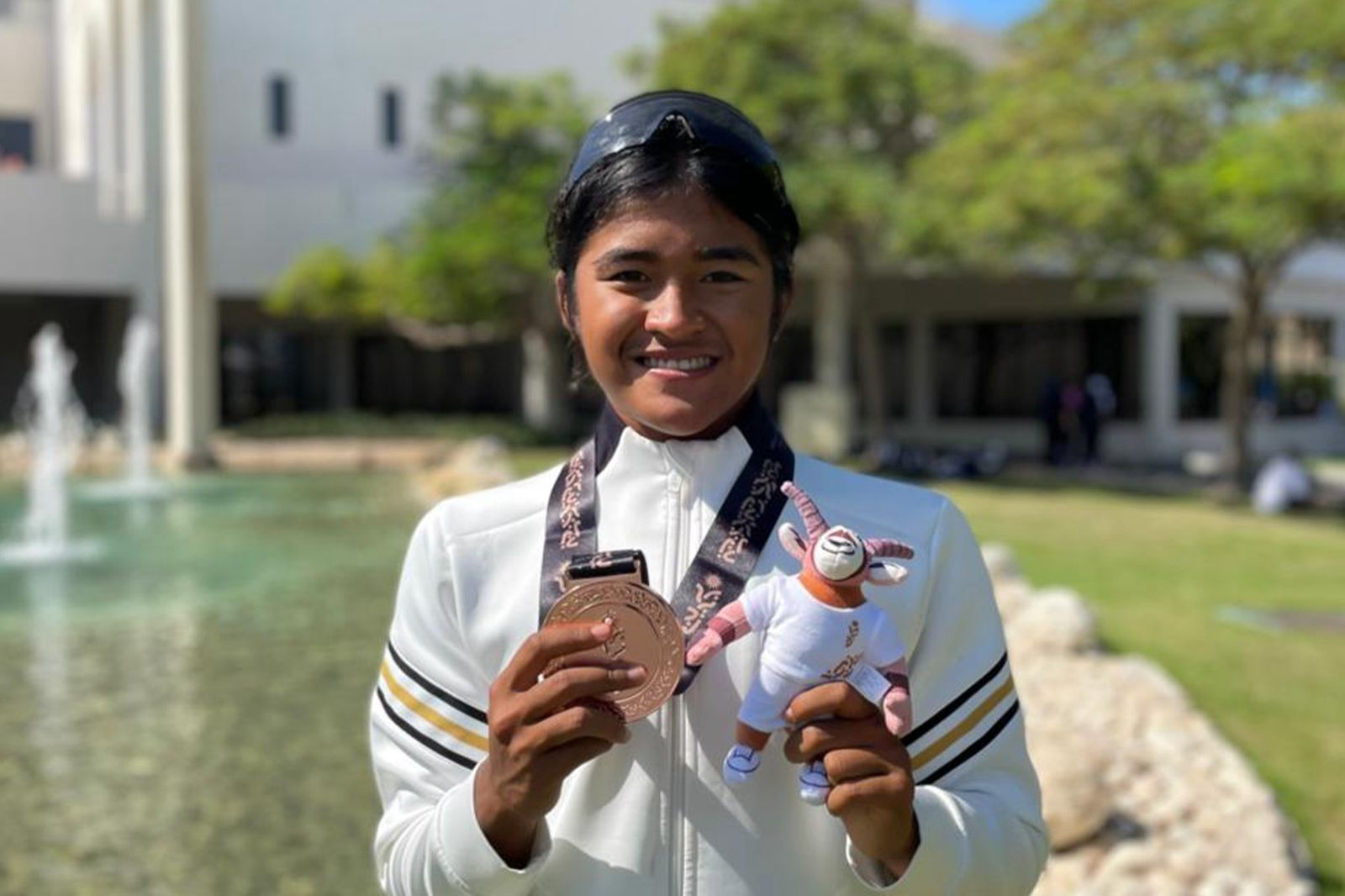 Indonesia Olympic Commitee - Aira Martha Claims Her First Podium Finish at an Asian Multi-Sport Event