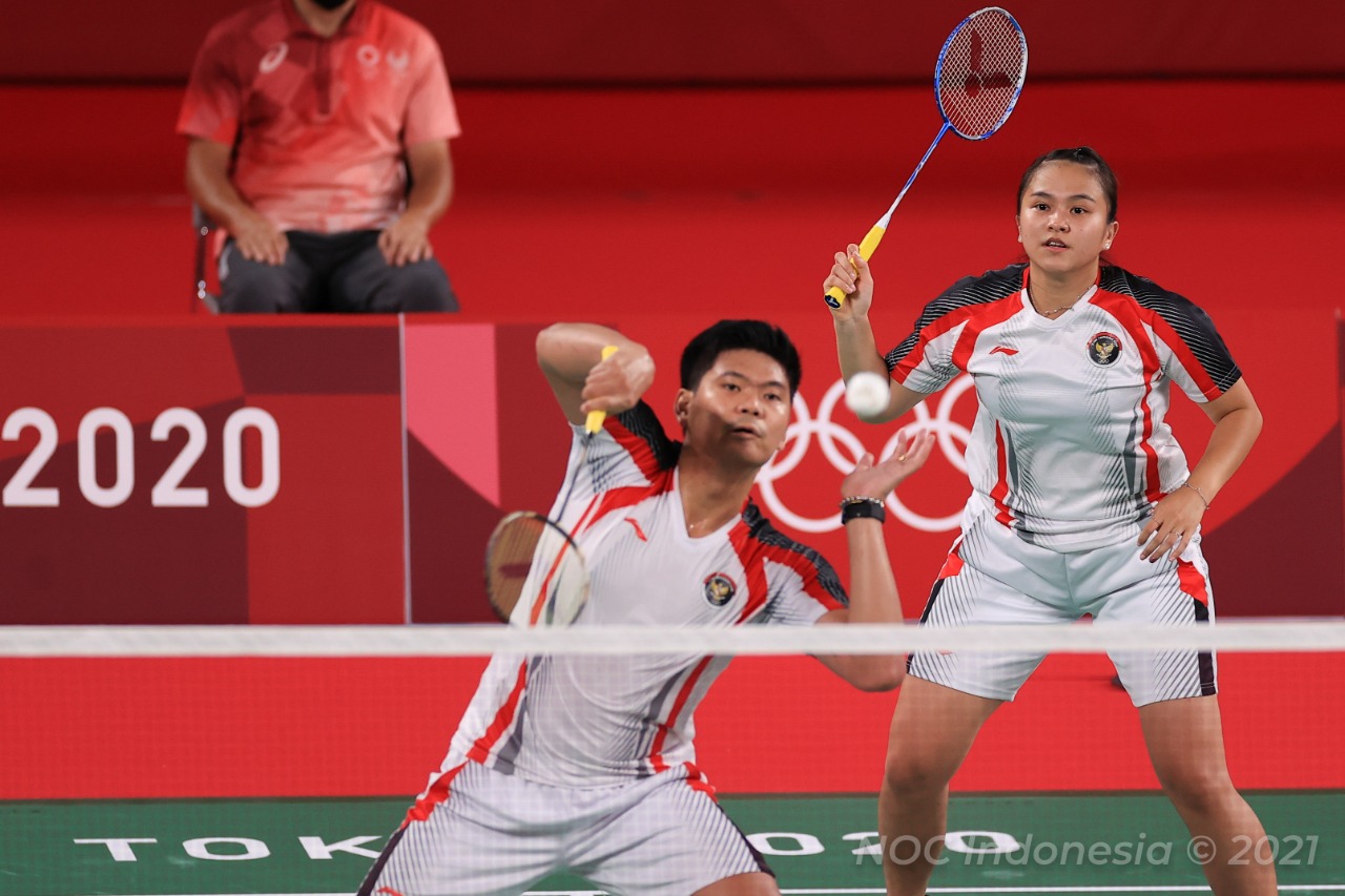 Indonesia Olympic Commitee - Praveen/Melati crashed out of Olympics