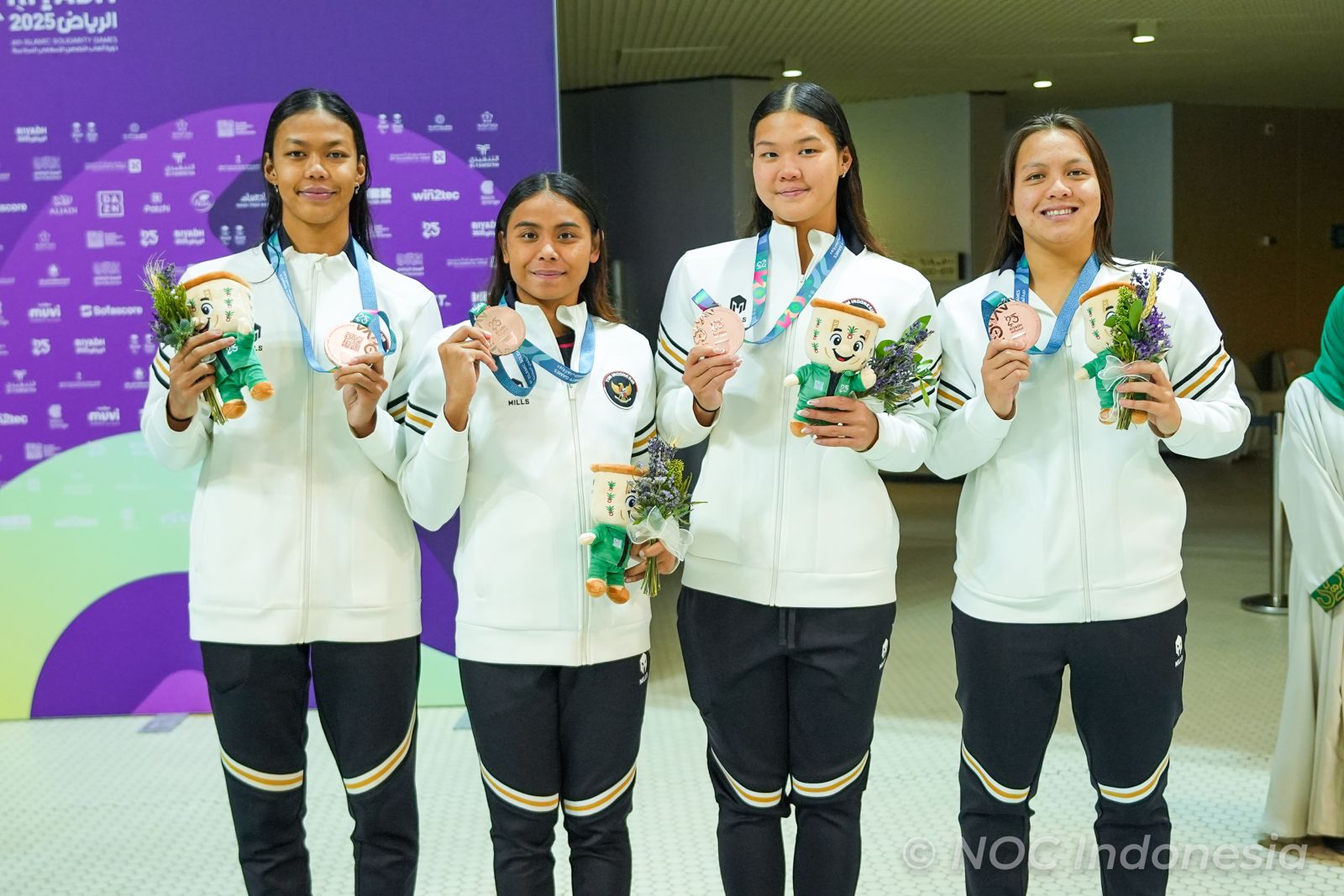 Indonesia Olympic Commitee - Indonesian Swimming Team Concludes the 2025 Islamic Solidarity Games with 1 Gold, 5 Silver, and 6 Bronze Medals
