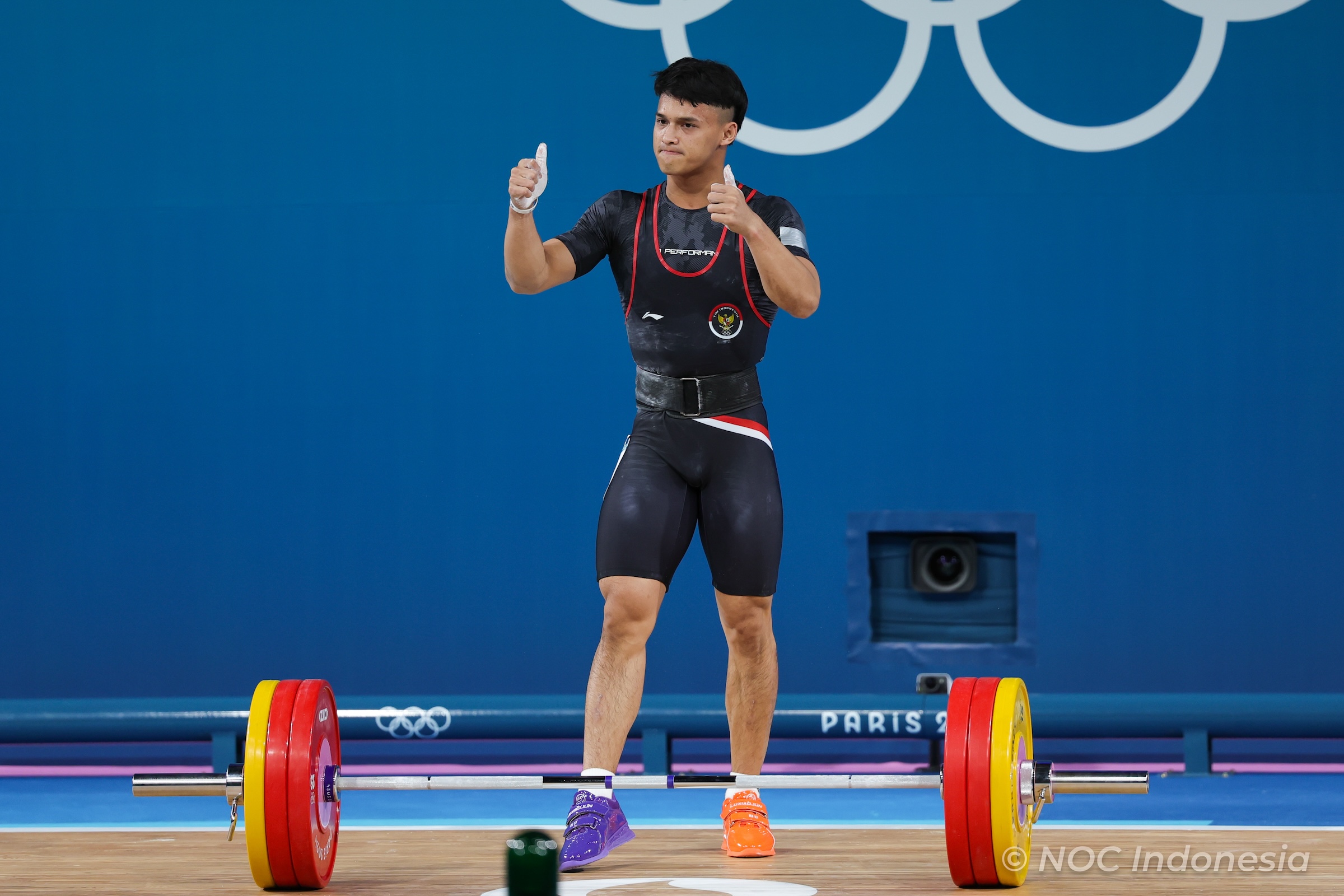 Indonesia Olympic Commitee - Rizki Juniansyah, Indonesia’s Most Anticipated Weightlifter at the Paris Olympics 2024