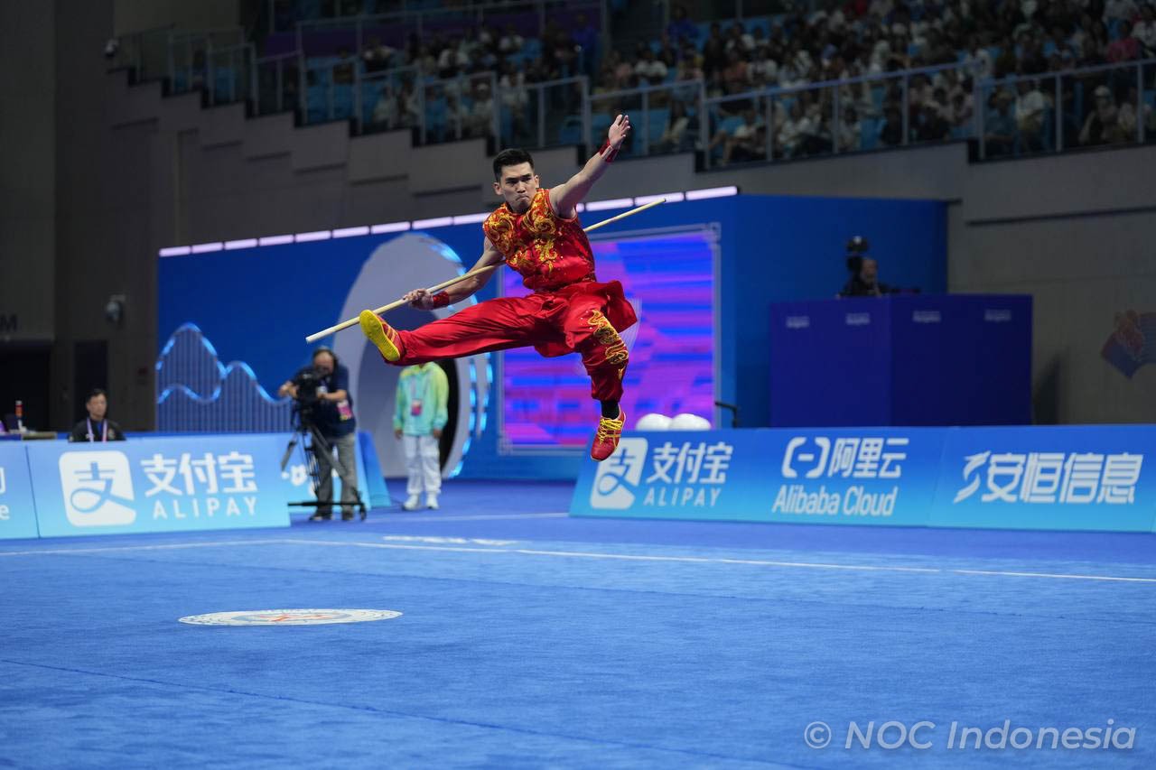 Indonesia Olympic Commitee - Harris' rocky road pays off with an Asian Games gold medal