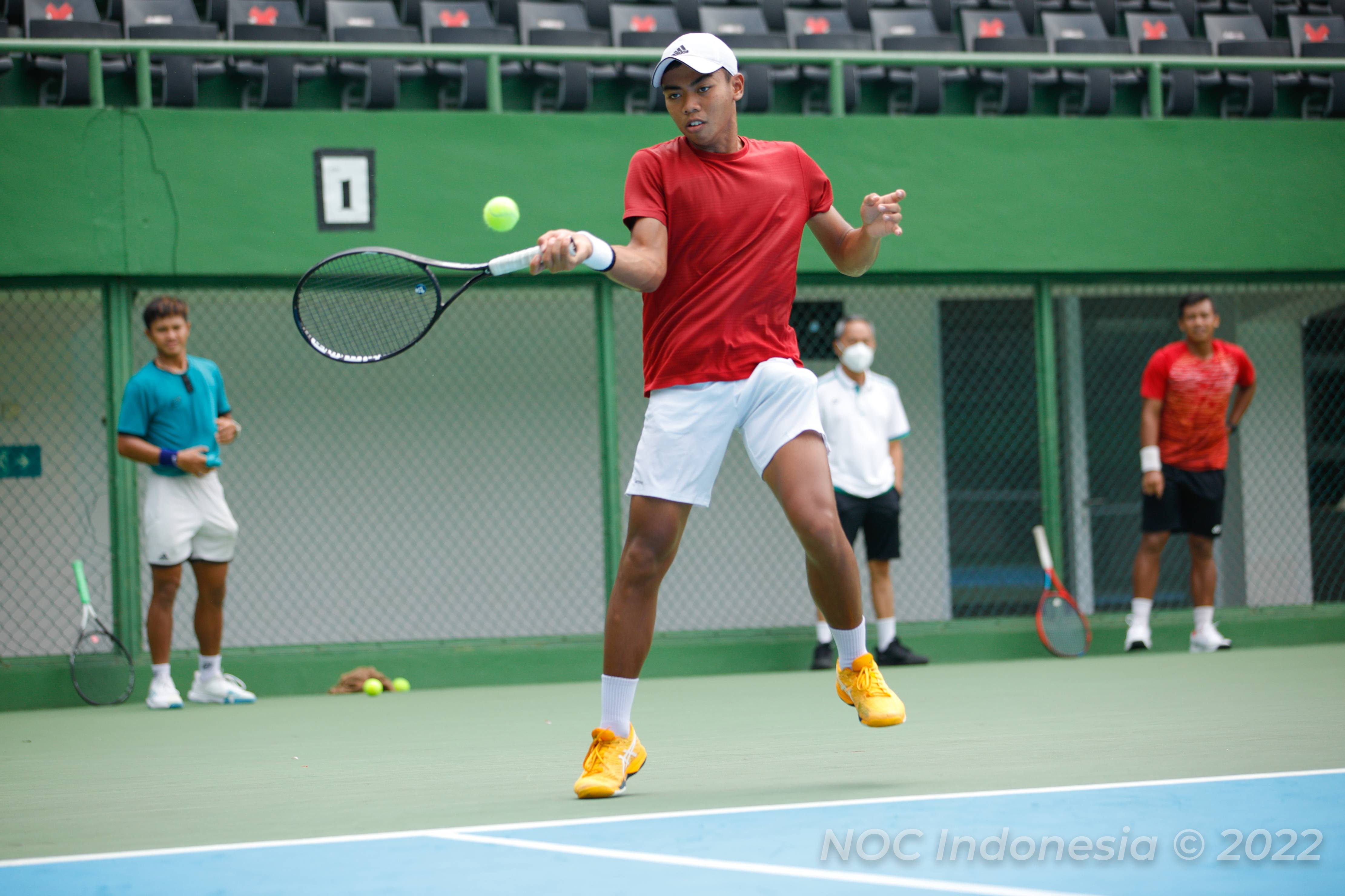 Indonesia Olympic Commitee - Tennis ask for support from CdM Team and NOC Indonesia