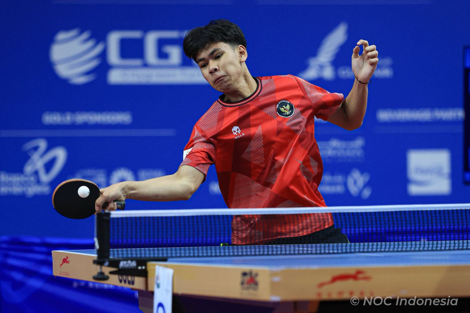 Indonesia Olympic Commitee - Indonesian Table Tennis Team Returns to International Multi-Sport Competition