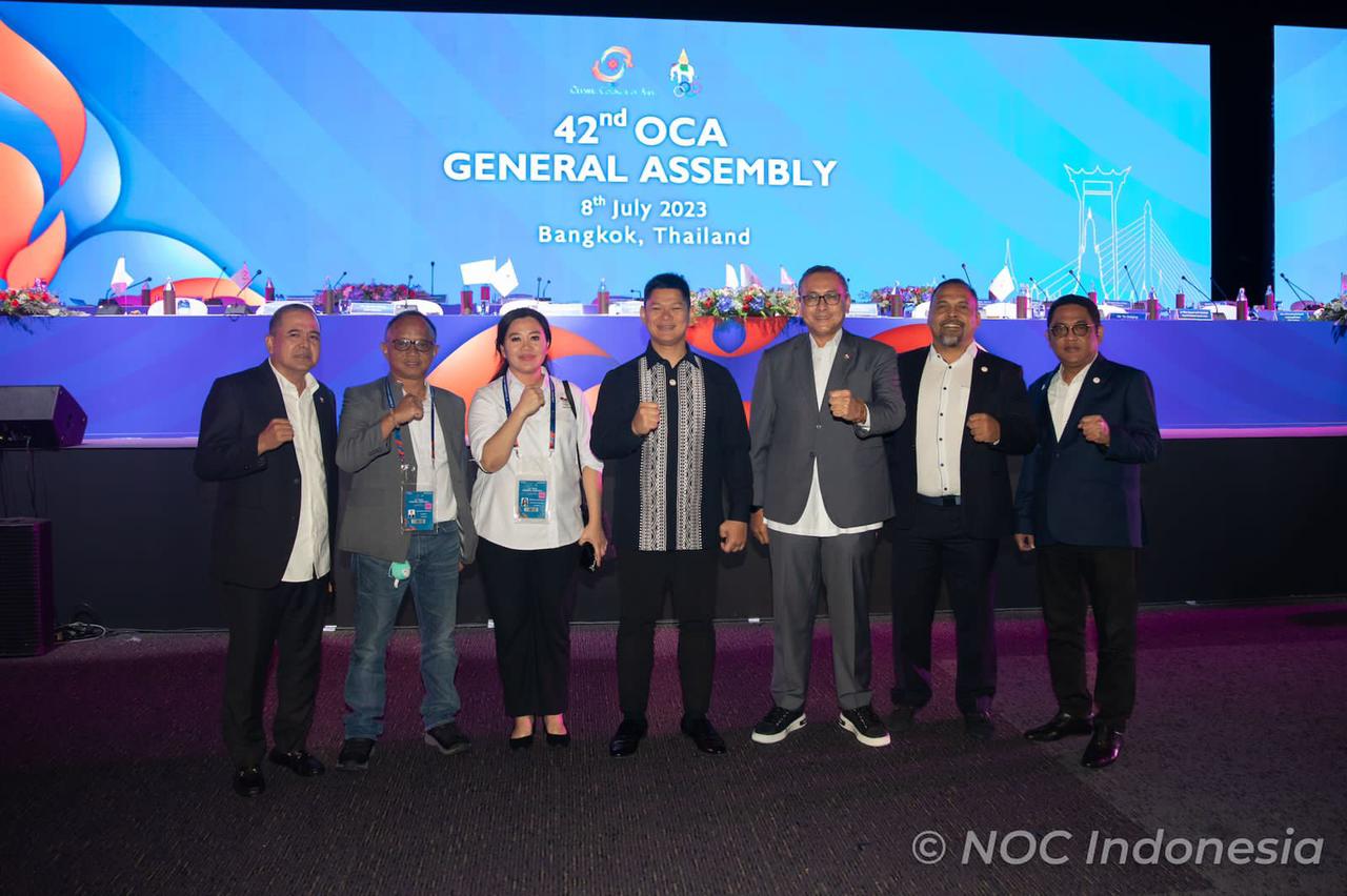 NOC Indonesia Optimizes Diplomacy to Maintain Indonesia's Trust in the Eyes of the World in Bangkok - Indonesia Olympic Commitee