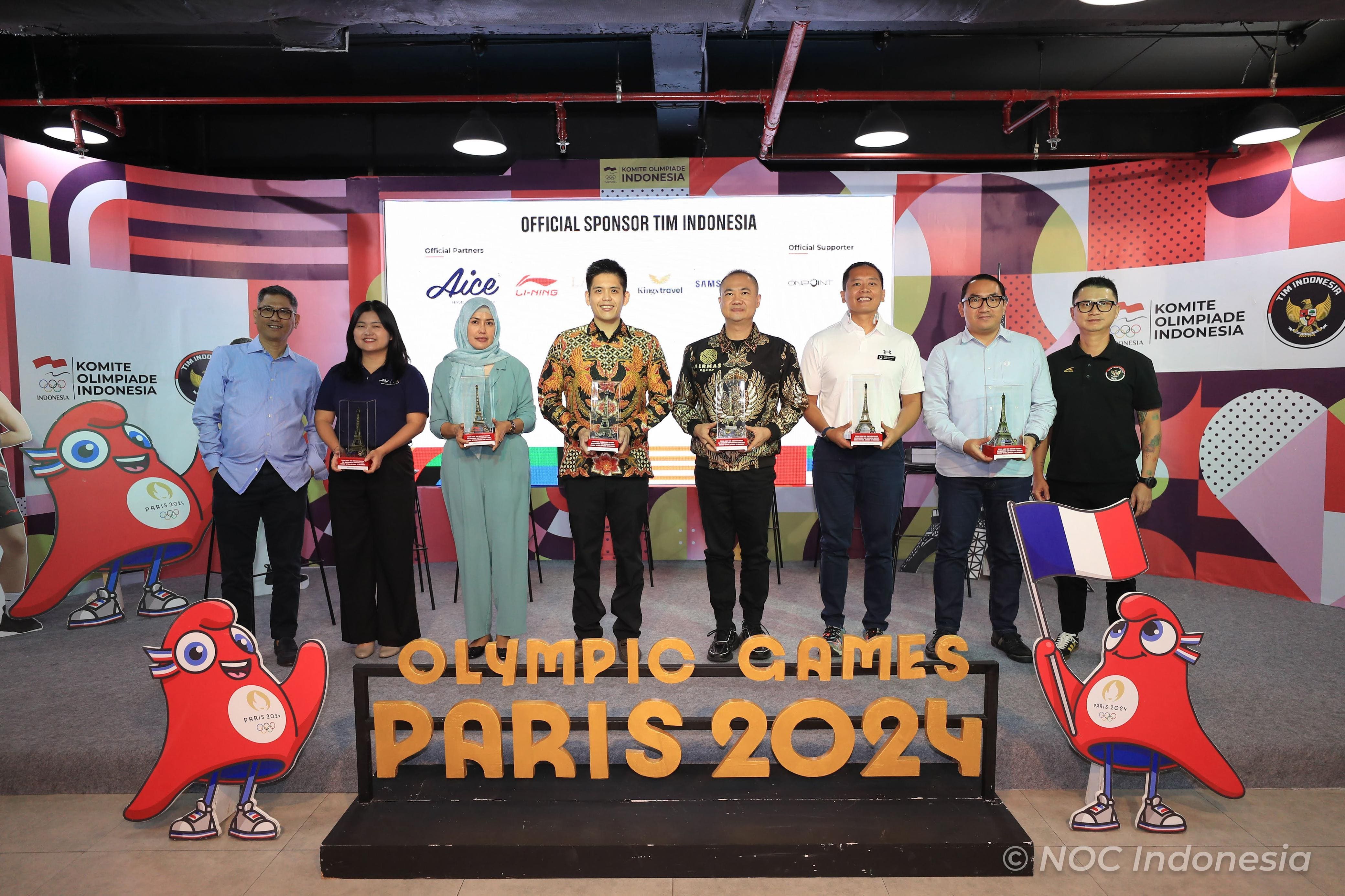 Indonesian Team Supported by Sponsors to Participate in Paris Olympics 2024 - Indonesia Olympic Commitee