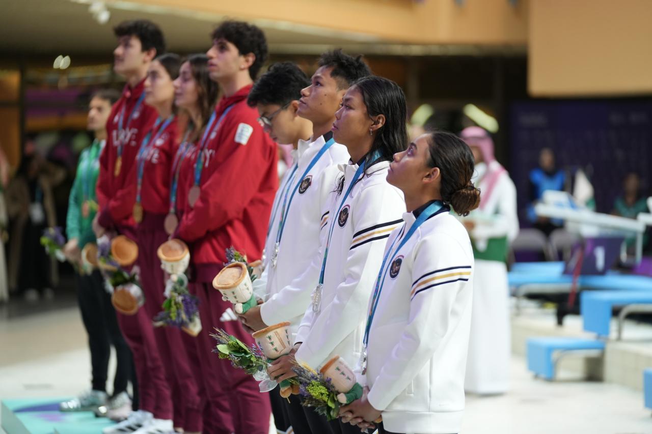 Indonesia Olympic Commitee - Indonesian Swimming Team Wins Silver at the Islamic Solidarity Games 2025
