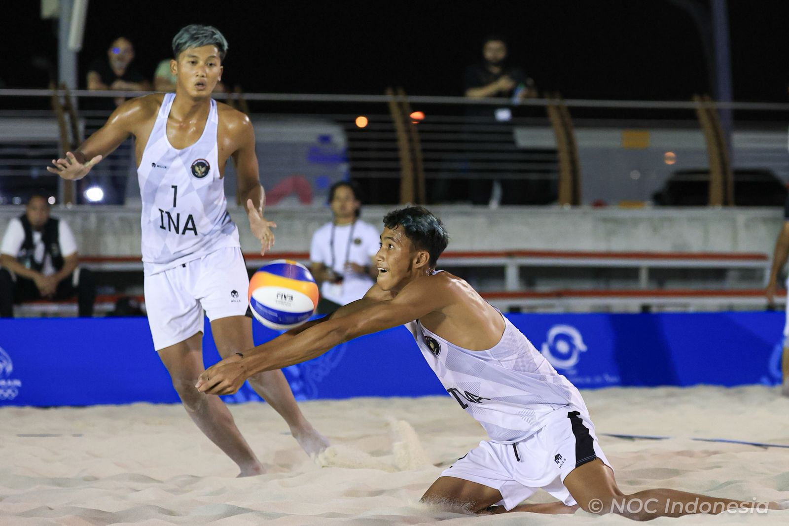 Indonesia Olympic Commitee - Indonesia’s Beach Volleyball Teams Show Promising Performance at the 2025 Asian Youth Games in Bahrain